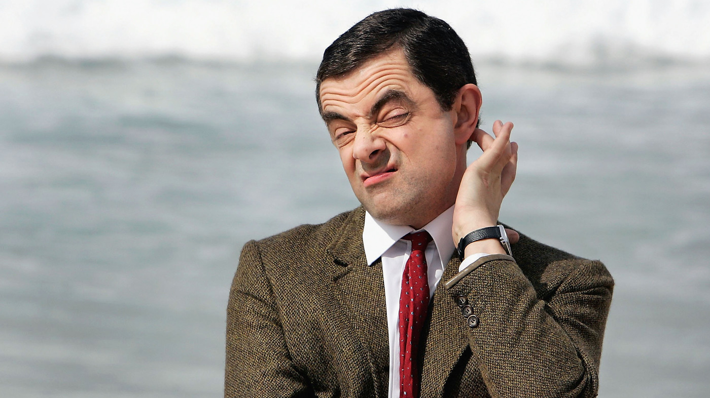 Rowan Atkinson (in character as Mr. Bean) in 2007.