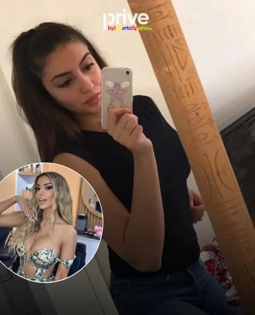 Del FOTO e rrallë nga arkiva  Ja si dukej Brikena e BBVA para famës