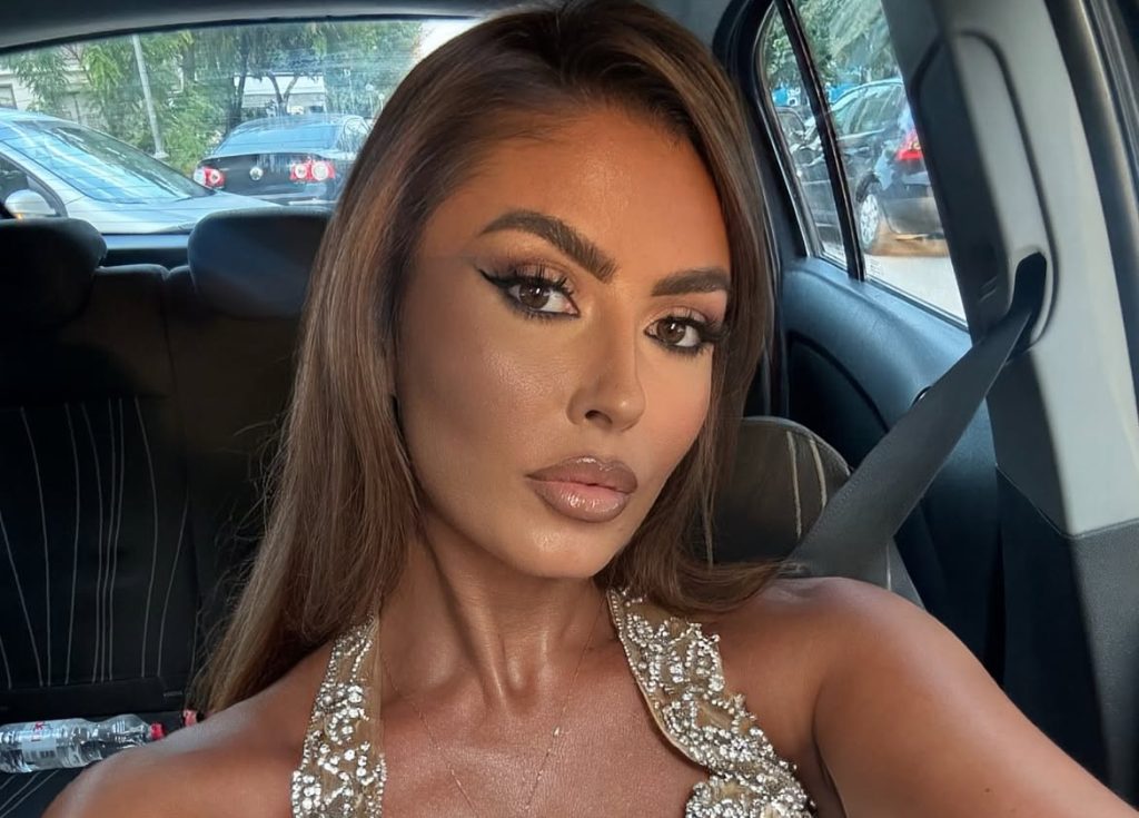 Flora Shabani  mahnit  rrjetin  Moderatorja e njohur nga Maqedonia e Veriut me paraqitje glamuroze