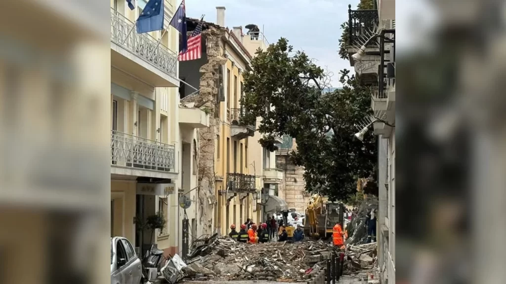 LAJMI I RËNDË NGA ATHINA  Tre shqiptarë humbin jetën nën rrënoja  mes tyre moter e vëlla dalin emrat
